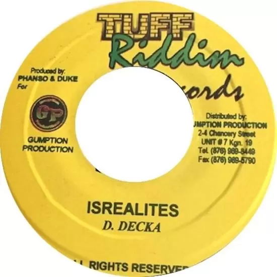 isrealites riddim - tuff riddim