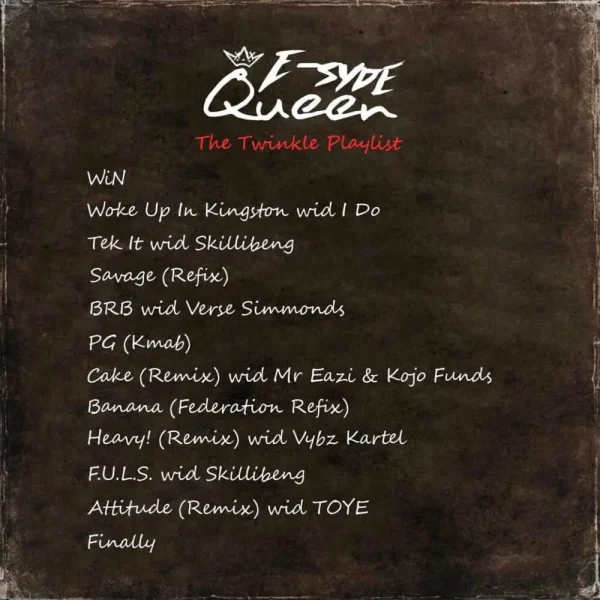 Jada Kingdom - E-syde Queen - The Twinkle Playlist