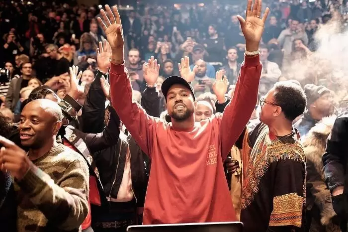 kanye west church service controversy