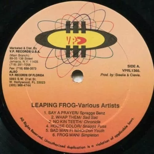leaping frog riddim - vp records