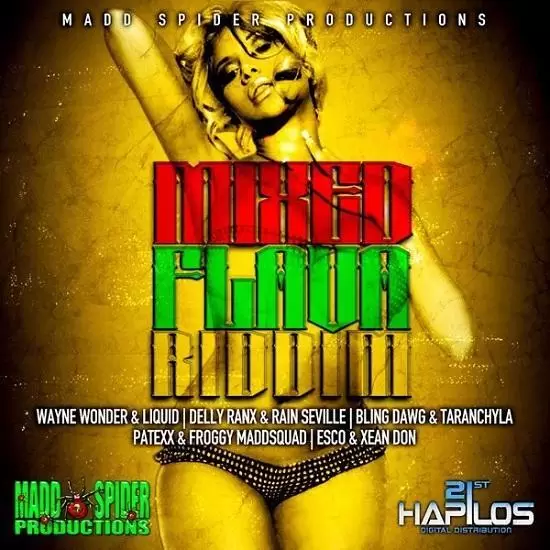 mixed flava riddim - madd spider productions
