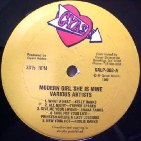 modern girl she is mine lp - gyasi
