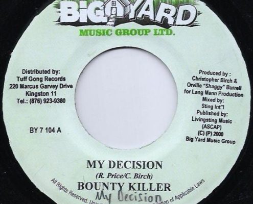 My Decision Riddim