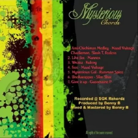 mysterious chords riddim - skg rekordz