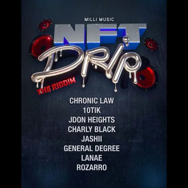nft drip the riddim - milli music