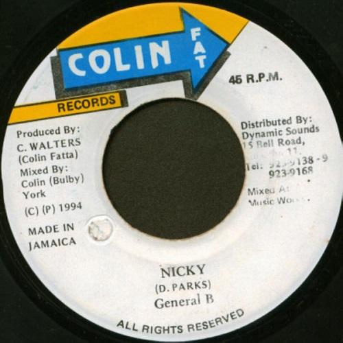 nicky riddim - colin fat records