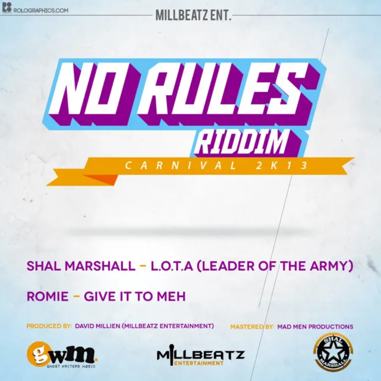 No Rules Riddim – MillBeatz Music Records No Rules Riddim - Millbeatz Music Records