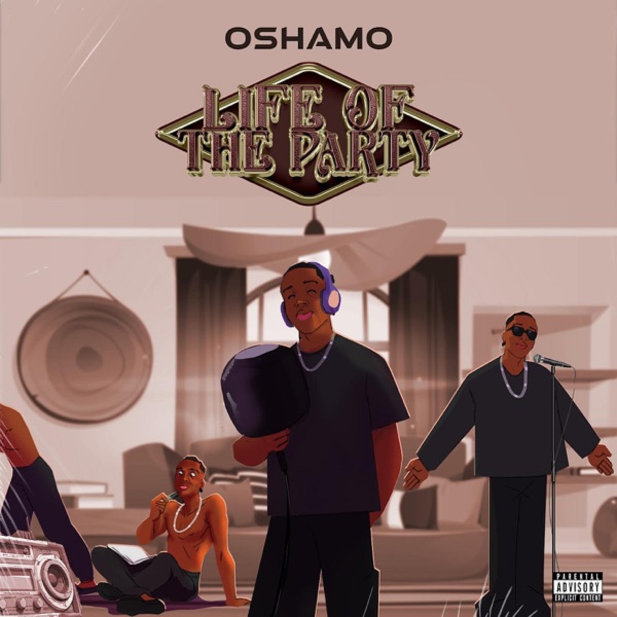 oshamo life of the party lyrics meaning