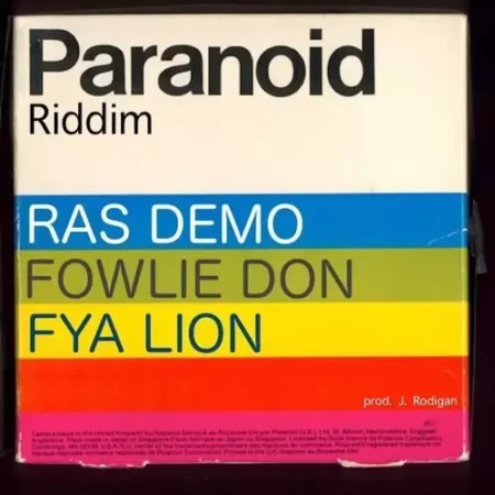 paranoid riddim - dubshot records|jamie rodigan music
