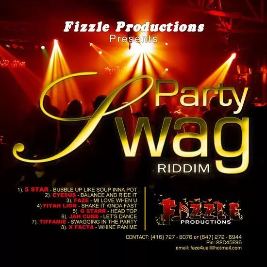 party swag riddim - fizzle productions