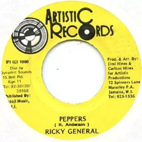 peppers riddim - artistic records