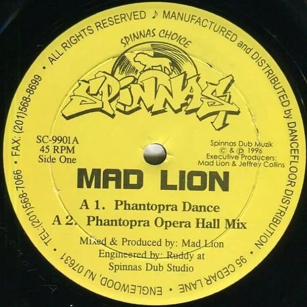 phantom of the opera riddim - spinnas choice