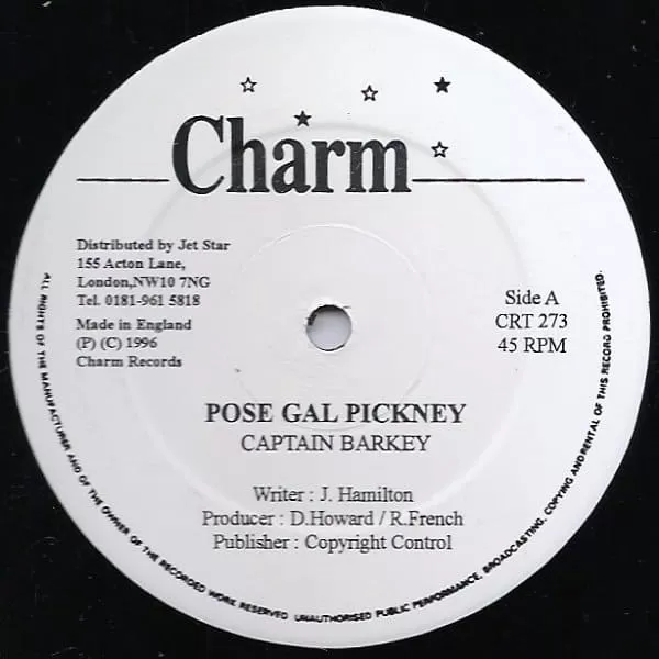 pose gal riddim - charm