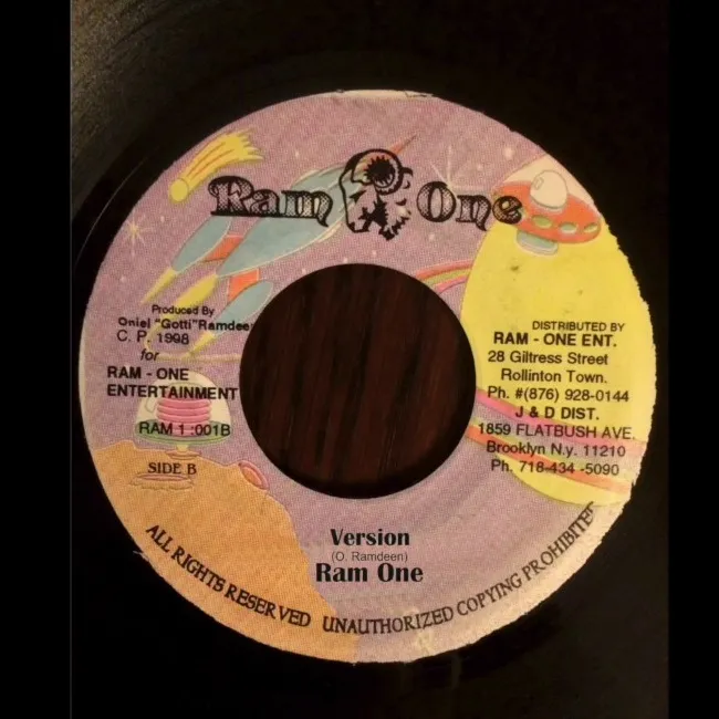 Ram One Riddim - 1998 - Ram Records Ram One Riddim - Ram Records