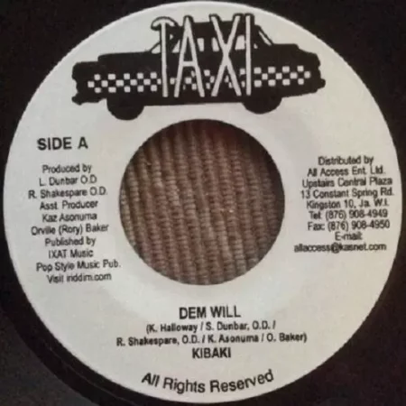 raw food riddim - taxi records