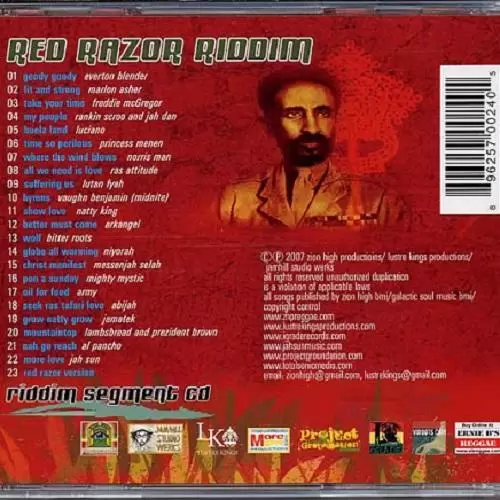 red razor riddim - zion high productions