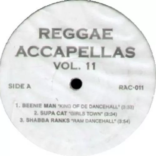 reggae acapellas vol 11 - rac