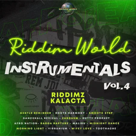 Riddim World Instrumentals Vol.4 – Dancehall, Afrobeats, Reggae Riddim World Instrumentals Vol.4 - Dancehall, Afrobeats, Reggae