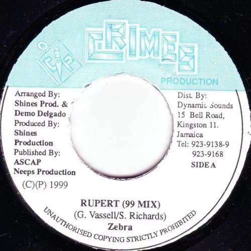 zebra - rupert (99 mix version)