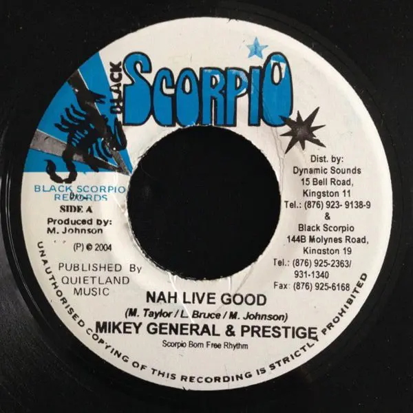 Scorpio Born Free Riddim – Black Scorpio scorpio born free riddim - black scorpio