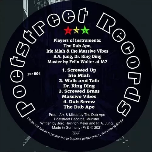 screwed up riddim - poetstreet records / recordjet