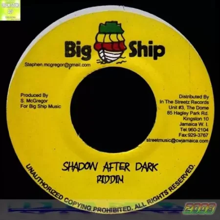 Shadow After Dark Riddim – Big Ship Records shadow after dark riddim - big ship records