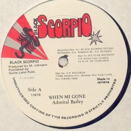 silver dollar - black scorpio