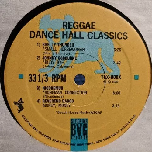 reggae dancehall classics - sleeping bag records
