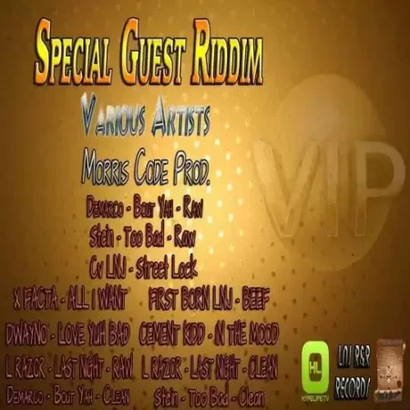 Special Guest Riddim – Lnj Randr Records special guest riddim - lnj randr records