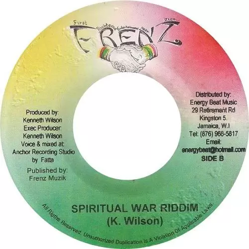 spiritual war riddim - frenz