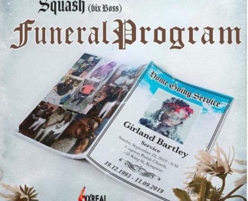 Squash Funeral Program