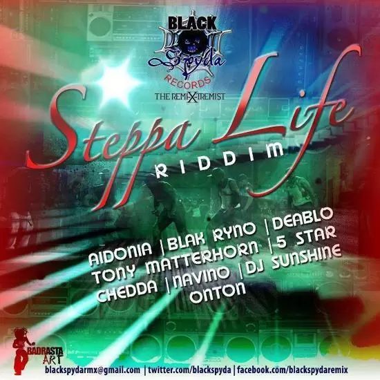 steppa life riddim - black spyda records