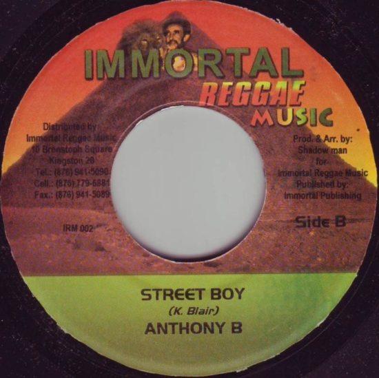 street boy riddim - immortal reggae music