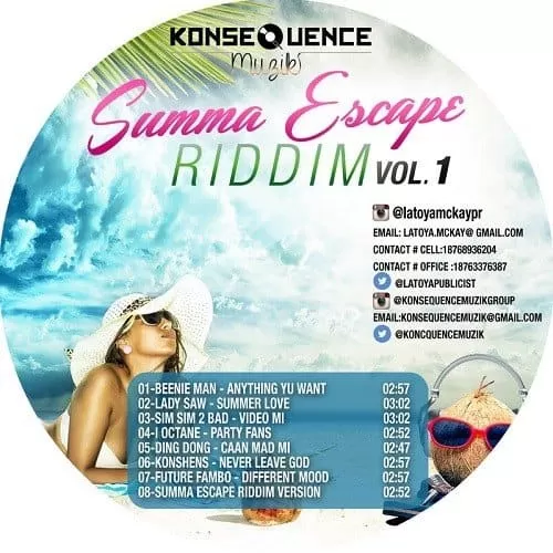 summa escape riddim vol 1  - konsequence muzik