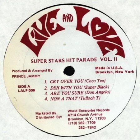 Super Stars Hit Parade Vol 2-1986 super stars hit parade vol 2-1986