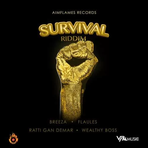 survival riddim - aim flames records