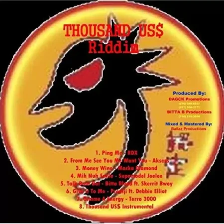 Thousand Dollar Bill Riddim - Dagck Promotions