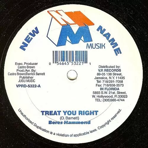 treat you right riddim - new name muzik