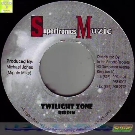 Twilight Zone Riddim – Supertronics Muzic soul and inspiration riddim - joe frasier records