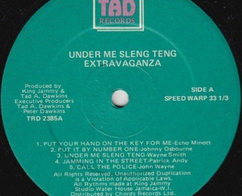 Under Me Sleng Teng Extravaganza 1985