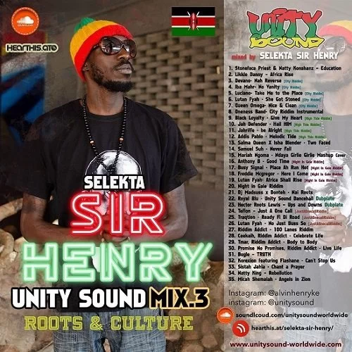 unity sound mix 3 (roots and culture) - selekta sir henry