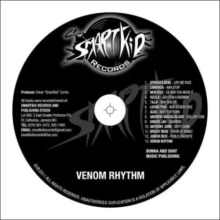 Venom Riddim – Smartkid Records venom riddim – smartkid records