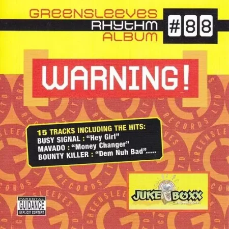 warning riddim - greensleeves records