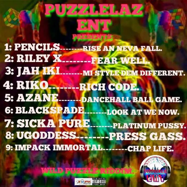 wild puzzle riddim - puzzlelaz ent