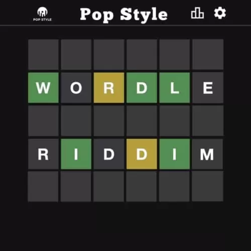 wordle riddim - pop style music