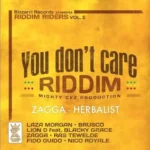 You Dont Care Riddim (2012) – Joe Fraser Records
