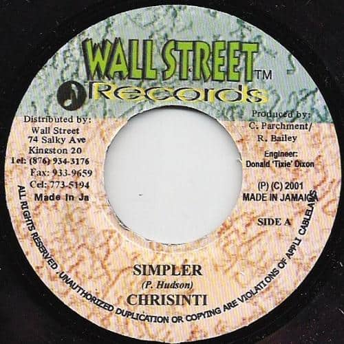 young and old riddim - wall street records