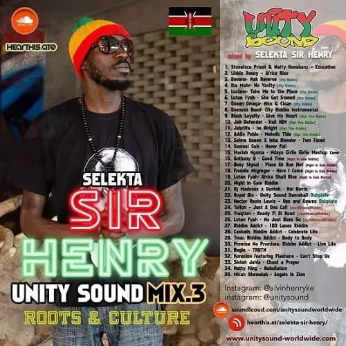 unity sound mix 3 (roots and culture) - selekta sir henry